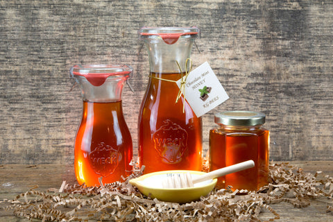 Chocolate Mint Infused Honey